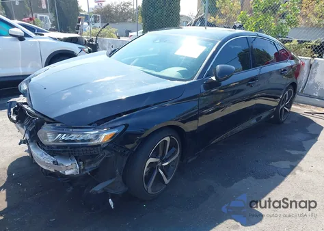 2020 Honda Accord Sport 2.0T из США, поврежденный, VIN 1HGCV2F30LA013164